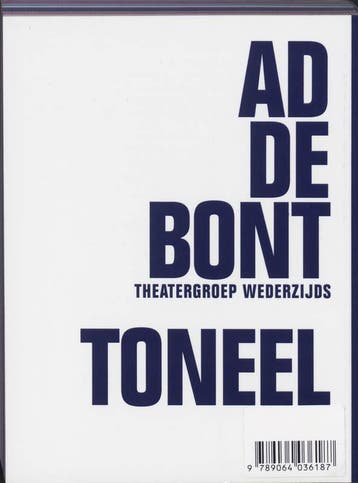Toneel 9789064036187 A. de Bont, Verzenden, Gelezen, A. de Bont