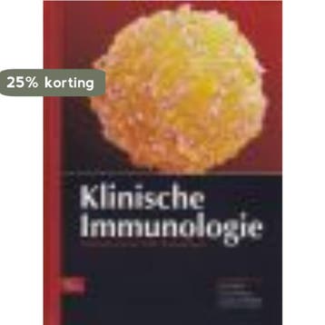 Klinische Immunologie 9789031380367, Verzenden, Zo goed als nieuw