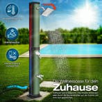Buitendouche - Tuindouche - Zonneenergie - 40L - Zwart/Groen, Verzenden, Zo goed als nieuw