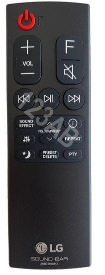 LG AKB75595342 afstandsbediening, Audio, Tv en Foto, Afstandsbedieningen, Verzenden, Nieuw