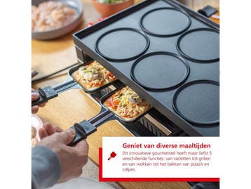 Solis 5 in 1 Tafelgrill 791 - Gourmetstel 8 Personen - Grill, Verzenden, Zo goed als nieuw