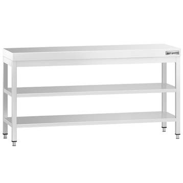 GGM Gastro | RVS werktafel PREMIUM - 2000x700mm - met |, Verzenden, Nieuw in verpakking, Meubilair