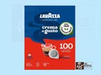 Lavazza Crema e Gusto Classico ESE 44 mm Pads 100 x Romige, Witgoed en Apparatuur, Verzenden, Nieuw