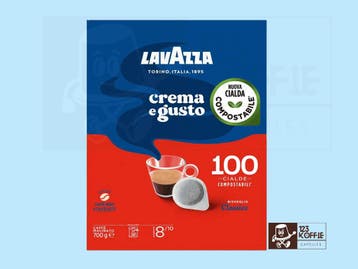 Lavazza Crema e Gusto Classico ESE 44 mm Pads 100 x Romige, Verzenden, Nieuw