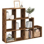 vidaXL Kamerscherm / boekenkast 137,5x29x103,5 cm hout oud, Verzenden, Nieuw, Overige houtsoorten