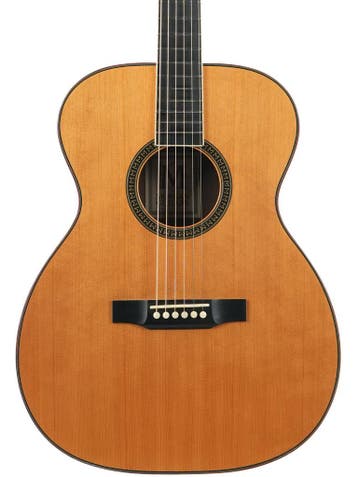 Morgan OM Aged Rosewood Spruce 1996 (Instrument), Ophalen of Verzenden, Zo goed als nieuw, Western- of Steelstringgitaar
