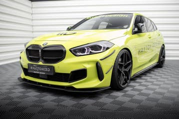 Maxton Canards (Bumper Spoilers) BMW 1 M-Pack / M135i /, Verzenden