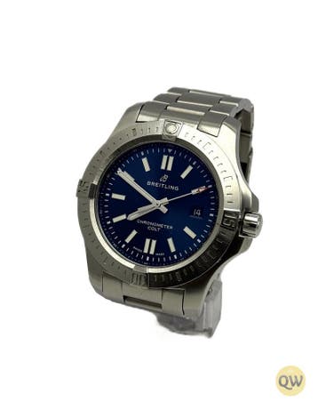 Breitling Colt 44 Automatic Blue, Staal, Breitling, Polshorloge, Ophalen of Verzenden