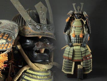 Harnas - Japan - Levensecht Samoeraiharnas-set met Suji