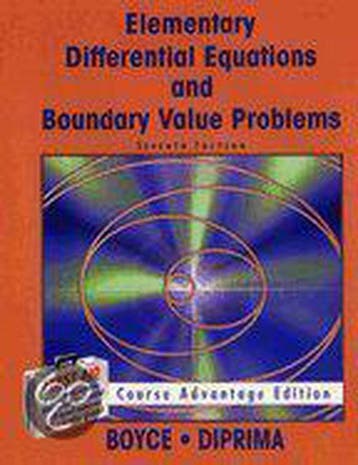 Elementary Differential Equations And Boundary Value, Verzenden, Gelezen