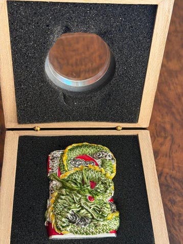 Zippo - Armor Dragón Edición Limitada No.132 – Dragón 3D +, Verzamelen, Nieuw