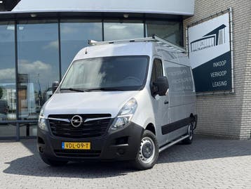 Opel Movano 2.3 CDTI BiTurbo L2H3*CAM*CRUISE*A/C*HAAK*TEL*3P, Stof, Gebruikt, Euro 6, Lease