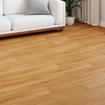vidaXL Laminaatvloer 15 pcs Warm Kastanje 101 x 20 x 0,8 cm, Verzenden, Nieuw