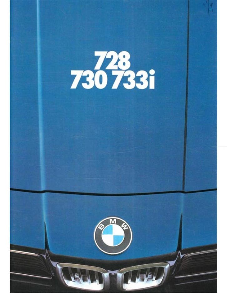 1978 BMW 7 SERIE BROCHURE FRANS, Boeken, Auto's | Folders en Tijdschriften, BMW