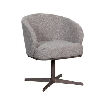 Stoel Cannes | Mushroom | Royal Boucle | Brons Metalen Frame, Verzenden, Nieuw in verpakking