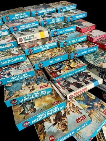 Airfix - Militaire miniatuur beeldjes - Large Vintage Airfix, Nieuw