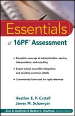 Essentials of 16PF Assessment 9780471234241, Boeken, Verzenden, Zo goed als nieuw, Heather E. P. Cattell
