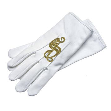 Geborduurde Sint en Santa handschoenen — M, Ophalen of Verzenden, Nieuw