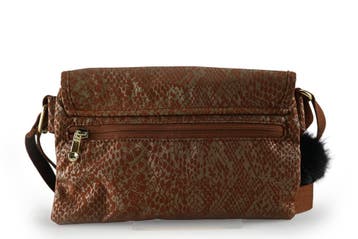 Kipling Handtas Bruin, Verzenden, Zo goed als nieuw, Bruin