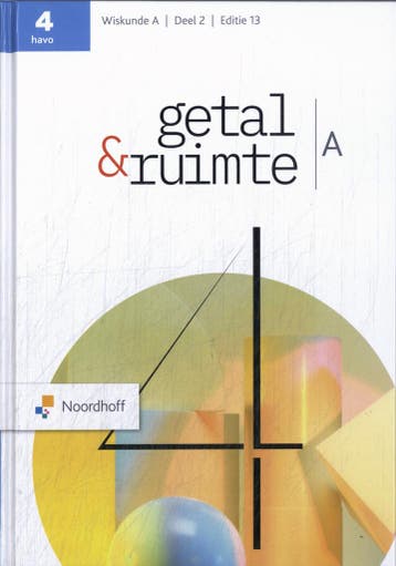 havo A 1 deel 2 / Getal & Ruimte / leerboek 9789001064761, Boeken, Verzenden, Gelezen