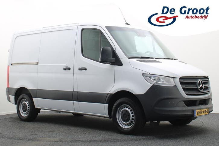 Zakelijke Lease |  Mercedes-Benz Sprinter 314 CDI Automaat L, Auto's, Bestelauto's, Lease, Zwart, Automaat, Wit, Financial lease