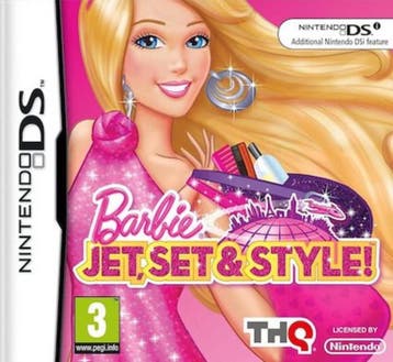 Barbie Jet, Set & Style (Losse Cartridge) (DS Games), Ophalen of Verzenden, Zo goed als nieuw