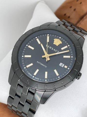 Versace - Univers Automatic Black - VE2D006 - Heren -, Sieraden, Tassen en Uiterlijk, Horloges | Heren, Nieuw
