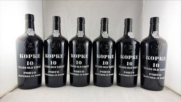Kopke - 10 years old Tawny - Douro - 6 Flessen (0.75 liter), Nieuw