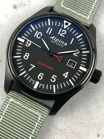 Alpina - Startimer Pilot - AL-240B4FBS6 - Heren -, Nieuw