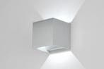 Rietveld Wandlampen - Aluminium - Geschuurd Aluminium, Metaa, Verzenden, Nieuw