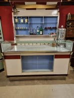 bar te koop huisbar mancave bar barmeubel bruin cafe barren, Ophalen of Verzenden, Gebruikt