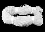 10 meter Waxkoord katoen 1 mm – wit (Sieraden onderdelen), Ophalen of Verzenden, Nieuw, Kraal