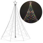 Vlaggenmast Kerstboom 300cm Multicolor | A-kwaliteit | Be..., Diversen, Kerst, Ophalen of Verzenden, Nieuw
