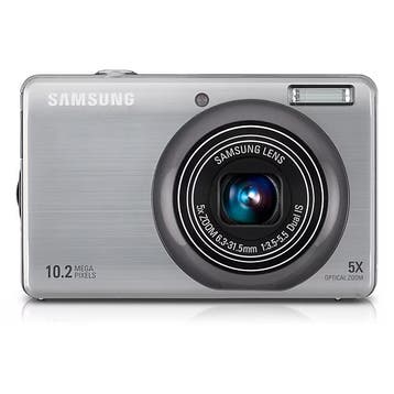 Samsung PL60 Digitale Compact Camera - Zilver, Verzenden, Gebruikt