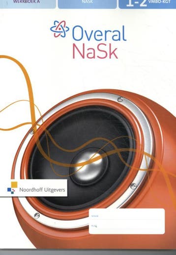 Overal NaSk 1 2 vmbo kgt werkboek A 9789001872151, Verzenden, Zo goed als nieuw
