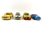 Bburago 1:24 - Modelauto (4) - Renault 5 Turbo; Peugeot 205, Hobby en Vrije tijd, Modelauto's | 1:5 tot 1:12, Nieuw