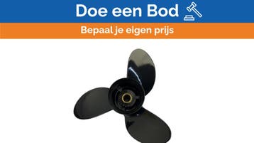 Bieden: Michigan Match 3-Blade Aluminum Boat Propeller 11x9, Watersport en Boten, Ophalen of Verzenden, Nieuw
