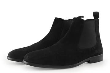 Stefano Lauran Chelsea boots in maat 43½ Zwart, Zwart, Boots, Zo goed als nieuw, Stefano Lauran