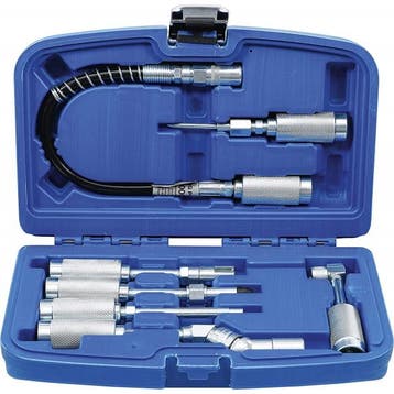 Adapters en toebehorenset voor vetspuiten 7-delig BGS 3142, Auto diversen, Autogereedschap, Verzenden, Nieuw