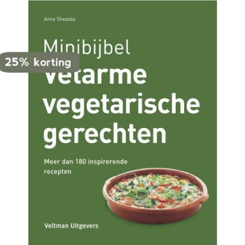 Vetarme vegetarische recepten / Minibijbel - Anne Sheasby, Verzenden, Zo goed als nieuw, Anne Sheasby