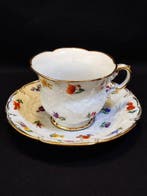 Meissen - E. A. Leuteritz - Kop en schotel - B-Form, Antiek en Kunst