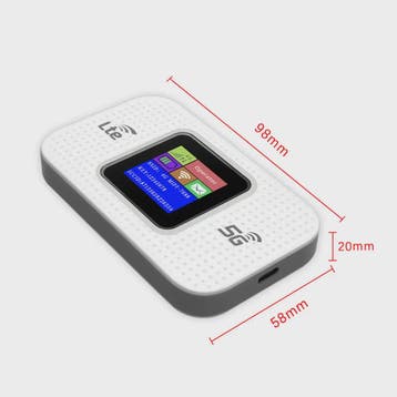 Draagbare 4G LTE WiFi Router - 300Mbps Hotspot Modem met Kle, Verzenden, Nieuw