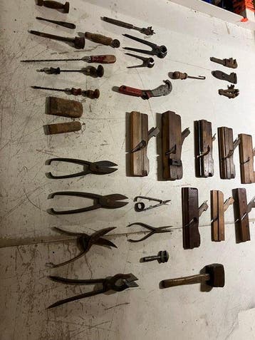 Werkgereedschap, Antiek en Kunst