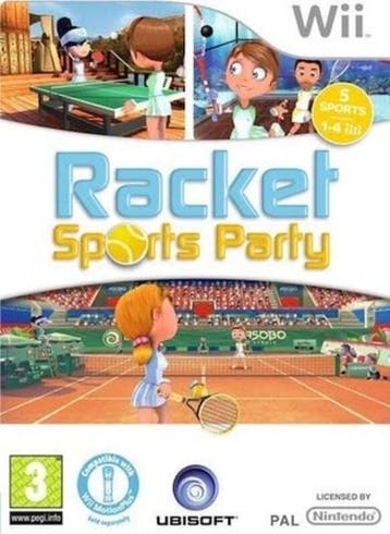 Racket Sports Party (Wii Games), Ophalen of Verzenden, Zo goed als nieuw