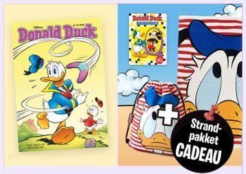 Donald Duck voor € 2,95 per week + Strandpakket cadeau, Tickets en Kaartjes