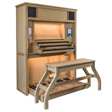 Content Cambiare 315 HW/SW blank eiken orgel, Nieuw