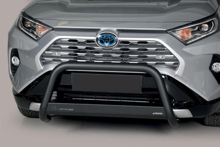 Bullbar zwart Toyota RAV4 (2019-), Auto diversen, Tuning en Styling, Verzenden