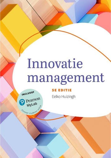 Innovatiemanagement 5e editie met MyLab NL toe 9789043041799, Zo goed als nieuw