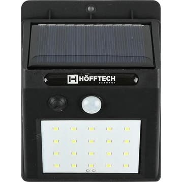 Hofftech Solar LED wandlamp - met PIR sensor - IP65 - wee..., Ophalen of Verzenden, Nieuw