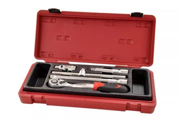 Doppenset - 1/2 Duims - 5 Delig - Doppendoos - Ratelset - Se, Doe-het-zelf en Verbouw, Gereedschap | Handgereedschap, Ophalen of Verzenden